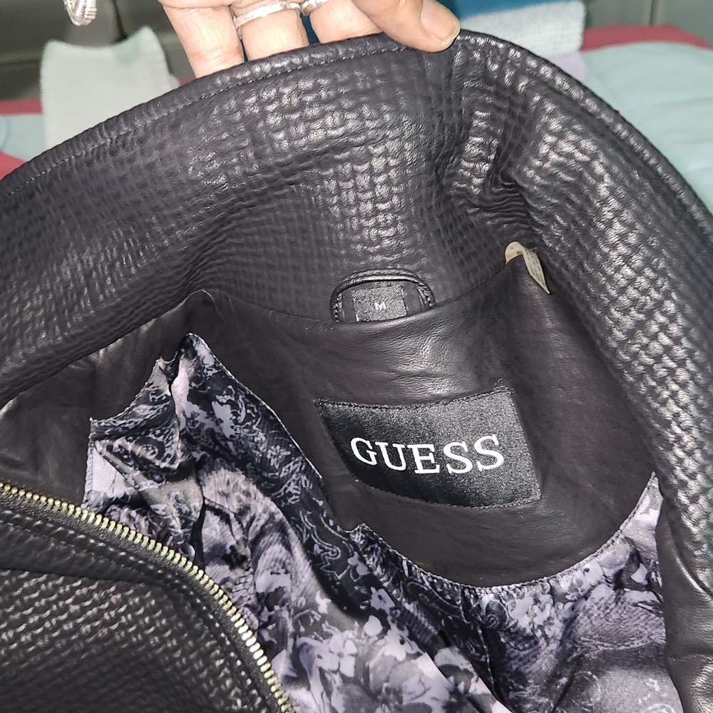 GUESS Black Textured Jacket